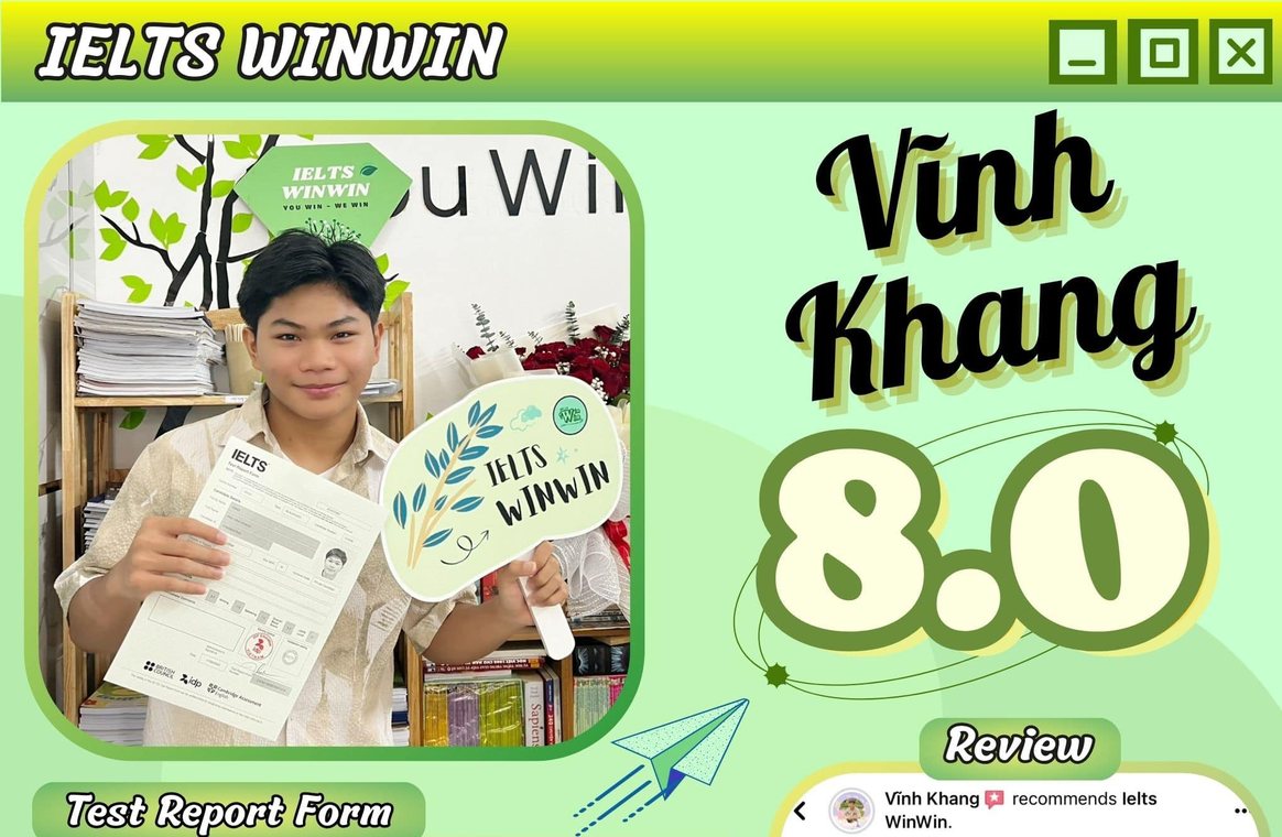 Vĩnh Khang — IELTS 8.0